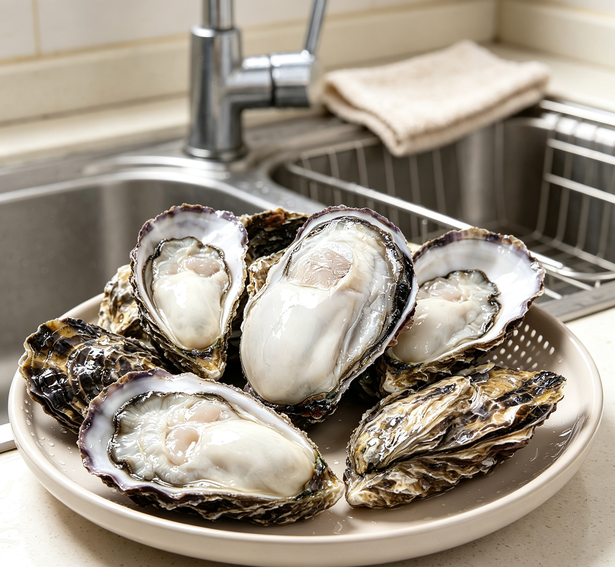 Fresh Raw Oysters